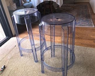 Mid century modern stools by Charles Ghost for Kendall