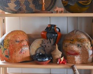 Basketry, Pottery, Ethnic Collectibles