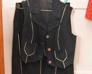 Vintage Women's Clothing (Vest & Skirt)