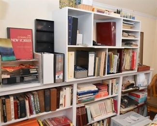 Bookcases, Office Supplies, Books