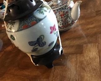 another up close of one if asian ginger jars 