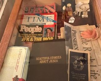 perfumes, political magazines - and i found your dentures !! 