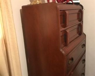 waterfall chest of drawers