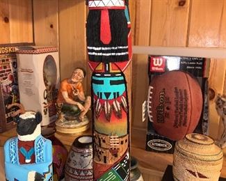 Hand carved Kachina