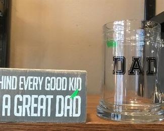 $8.00 Dad sign and dad mug
