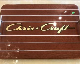 $150.00 Chris Craft serving tray 20" x 14"
