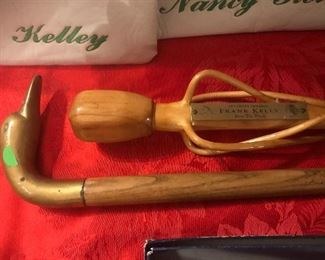 $25.00 Assortment of Frank Kelley canes, personalized.  