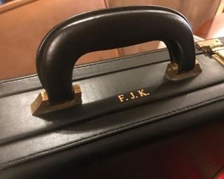 $25.00 Briefcase, owned by Frank Kelley.  