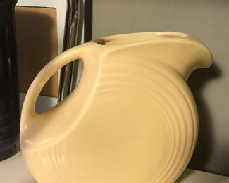 $35.00 Fiestaware disc pitcher in yellow  