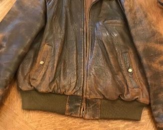 $35.00 Bomber jacket by Adam Spencer, size 44  