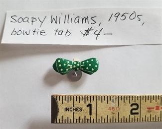 $4.00 Soapy Williams 1950’s bootie tab  