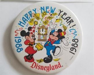   $5.00 Disneyland 1988 button