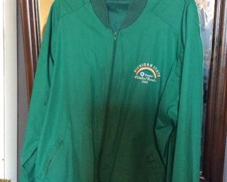 $20.00  Michigan State Aloha Bowl  jacket, 1989.    Size Extra Large  