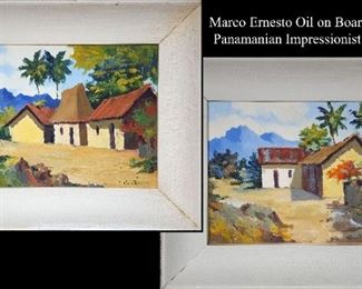 Art Ernesto Marco Oil On Canvas A