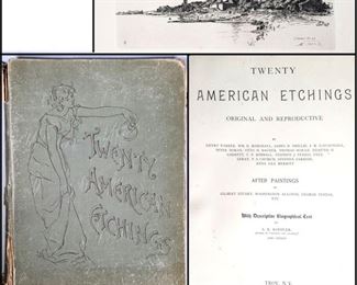 Art Twenty American Etchings