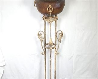 Artz Metal Fern Stand Garden Ball