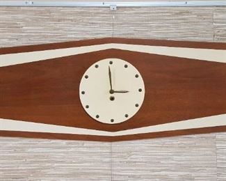 Clock WallMsc Retro Midcentury