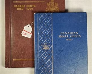 Coins Canada Bronze Penny Book Collection