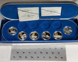 Coins Canada Silver Powered Flight Twenty Dollars CoinA