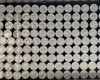 Coins Nickels Buffalo