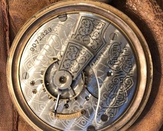 Waltham pocket watch, serial number: 9072329