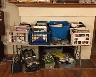 Music & military aircraft books