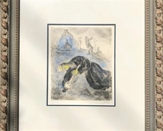 Print by Marc Chagall