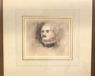 Pastel Drawing by H. B. Brabazon