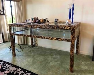 Glass Display Table 