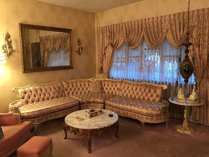 Vintage French provincial furniture and LOTS of great household items! Must see!  