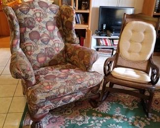 Sitting Chair and Rocker