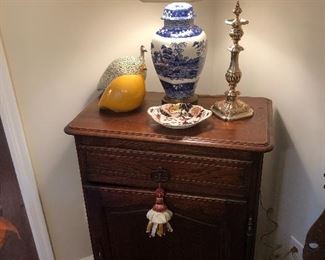 French walnut cabinet great size