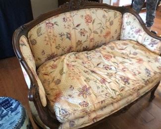 French style settee