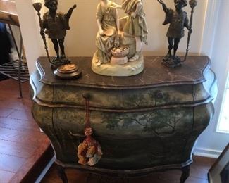 Pair bronze blackamoors