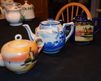 Windmill Tea Pots