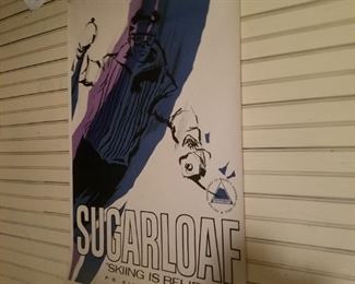 Great Vintage Poster. Sugarloaf. Good condition