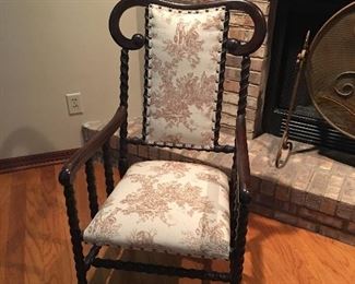 Antique Barley Twist Chair 