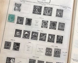 Vintage International Stamp Book
