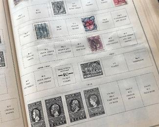 Vintage International Stamp Book