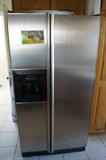 KitchenAid Side by Side with ice/water dispenser.