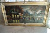 Original Oil Painting by H. Berte