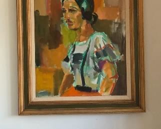 Portrait by Ian Jamison 1972
38w x 49h