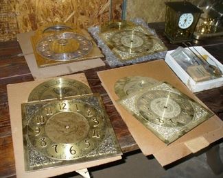 brass clock dials