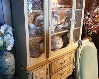 French Provincial Server and Dining Room Pieces
