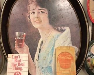 Vintage coke tray
