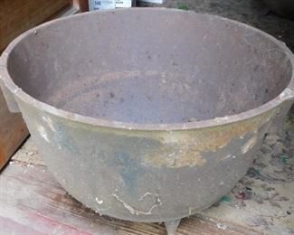 20 Gallon Cast Iron Stew Pot