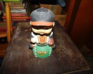 Little League Nodder Bank(Bobble Head)