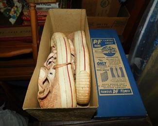 Old PF Flyers Canvas Basketball Shoes in Original Box