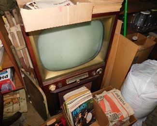 Old Television Set