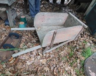 Primitive Wheelbarrow